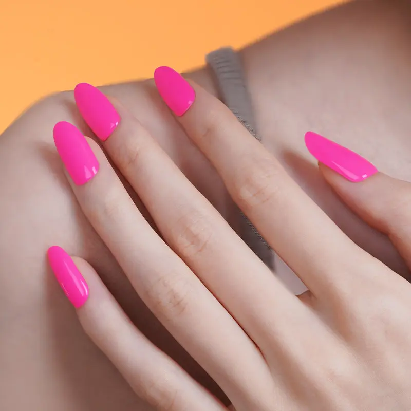 Neon Glow semi-cured gel nail strips by MANITIME – detail 2