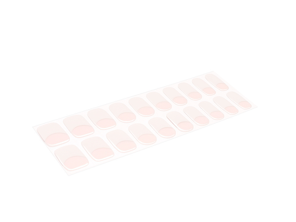 Timeless French semi-cured gel nail strips by MANITIME – detail 5
