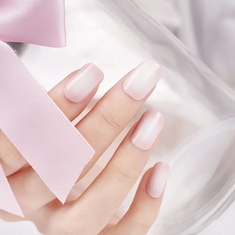 Satin Mist semi-cured gel nail strips by MANITIME – detail 3