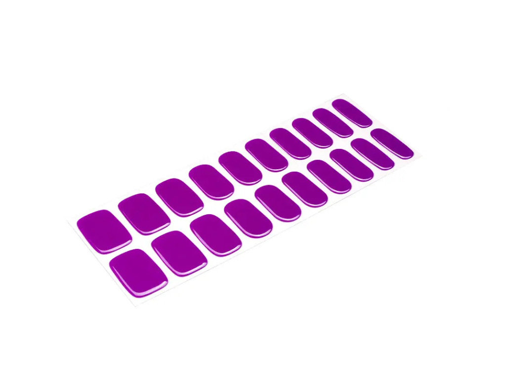 Royal Amethyst – polotvrzené gelové nálepky MANITIME – detail 4
