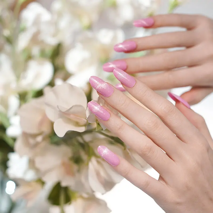 Pink Cateye – Gel Nail Strips