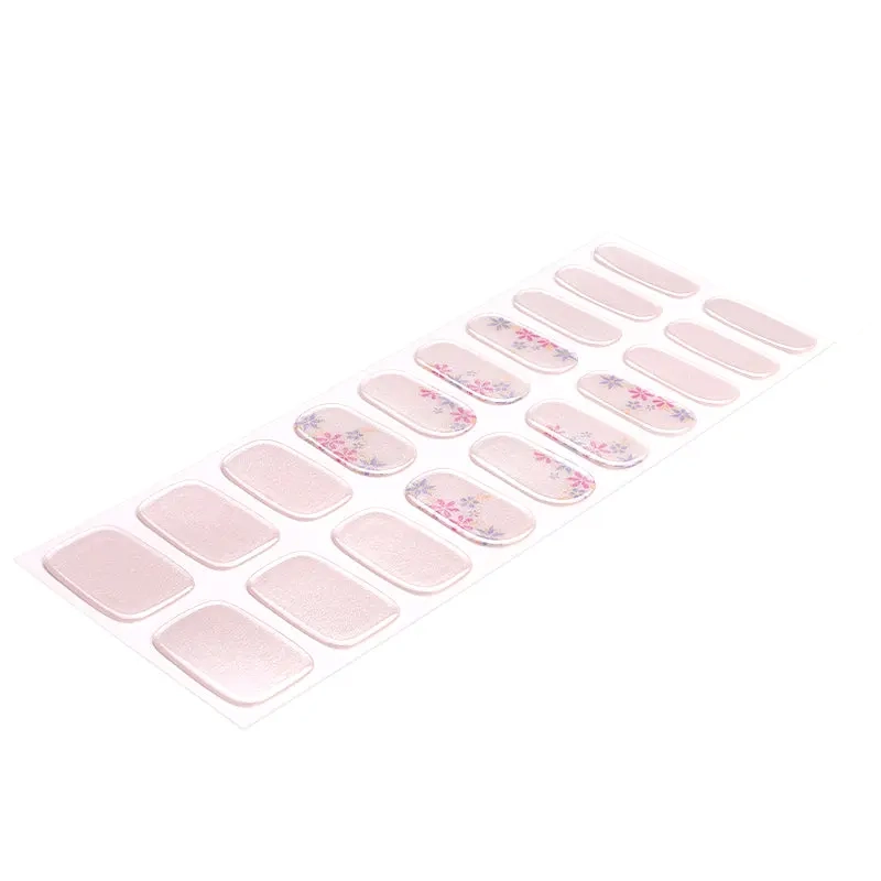 Flower Touch semi-cured gel nail strips by MANITIME – detail 3