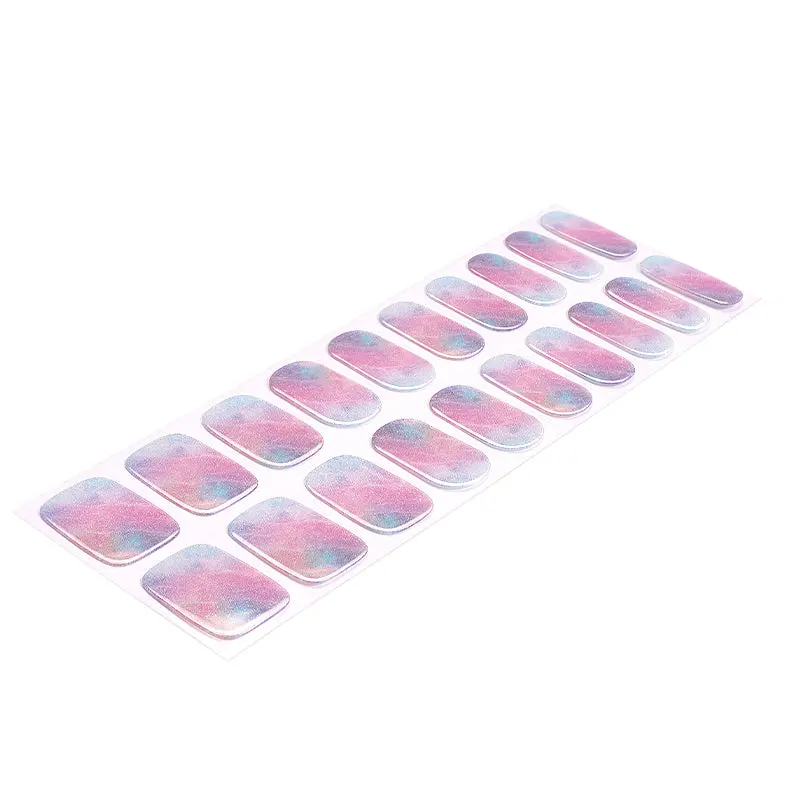 Icy Fantasy semi-cured gel nail strips by MANITIME – detail 3