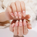 Festive Confetti semi-cured gel nail strips by MANITIME