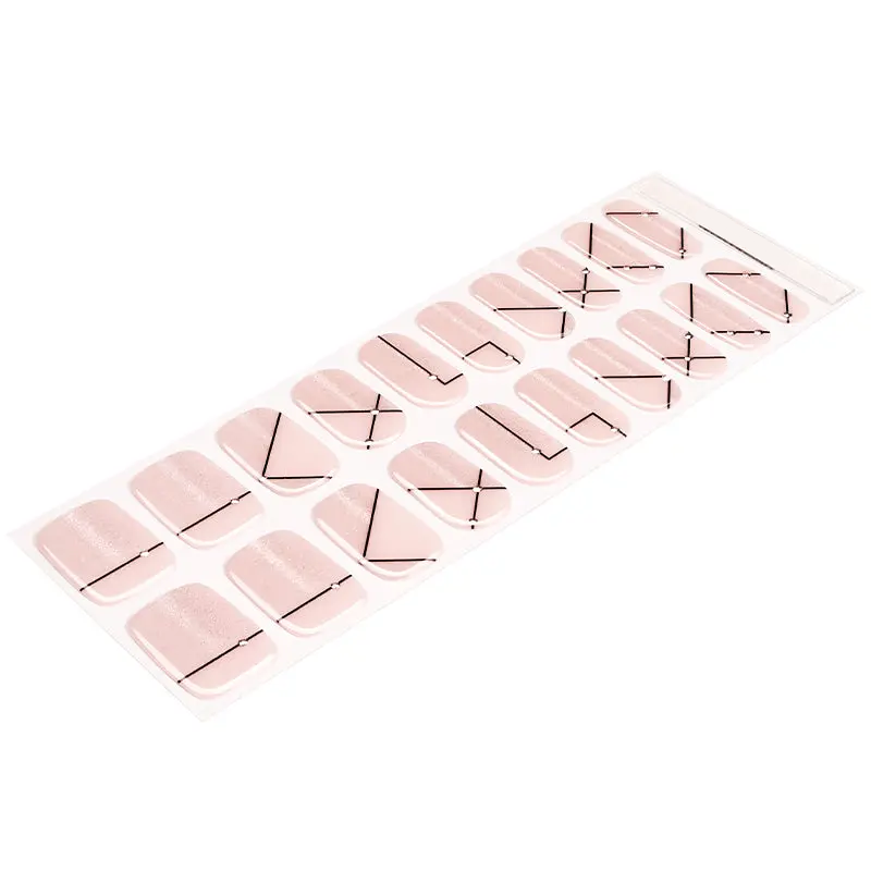 Geometry Beam semi-cured gel nail strips by MANITIME – detail 5