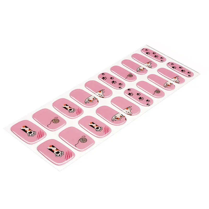 Meow Mood semi-cured gel nail strips by MANITIME – detail 5